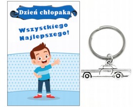 Brelok Breloczek Auto Samochód Prezent Dzień Chłopaka Pasowanie Upominek