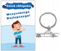 Brelok Breloczek Auto Samochód Prezent Dzień Chłopaka Pasowanie Upominek