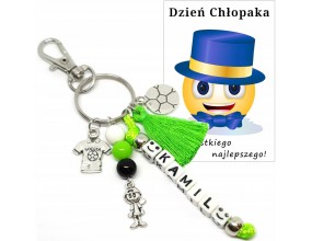 BRELOCZEK BRELOK IMIE PREZENT NA DZIEŃ CHŁOPAKA PRZEDSZKOLAKA DZIEWCZYNY