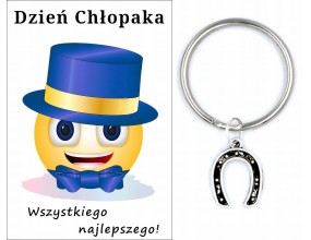 Brelok Breloczek Dzień Chłopaka Pasowanie Prezent Klasa Szkoła Podkowa