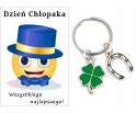 Brelok Breloczek Prezent Dzień Chłopaka Koniczyna Podkowa Upominek Chłopiec