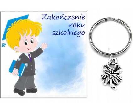 PREZENT ZAKOŃCZENIE ROKU SZKOLNEGO DZIEŃ DZIECKA BRELOK UCZEŃ KONICZYNKA