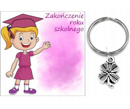 PREZENT ZAKOŃCZENIE ROKU SZKOLNEGO DZIEŃ DZIECKA BRELOK UCZEŃ KONICZYNKA