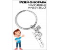 BRELOK PISTOLET DZIEŃ CHŁOPAKA PREZENT SZKOŁA