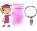 PREZENT ZAKOŃCZENIE ROKU SZKOLNEGO DZIEŃ DZIECKA BRELOK UCZEŃ SOWA