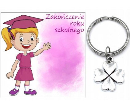 PREZENT ZAKOŃCZENIE ROKU SZKOLNEGO DZIEŃ DZIECKA BRELOK UCZEŃ KONICZYNA