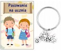 Brelok Breloczek MOTOR MOTOCYKL Prezent Dzień Edukacji Pasowanie Ucznia