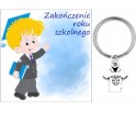 PREZENT ZAKOŃCZENIE ROKU SZKOLNEGO DZIEŃ DZIECKA BRELOK KOSZULKA UCZEŃ