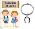 Brelok Breloczek Pasowanie na Ucznia Podkowa Szkoła Uczeń Klasa Prezent