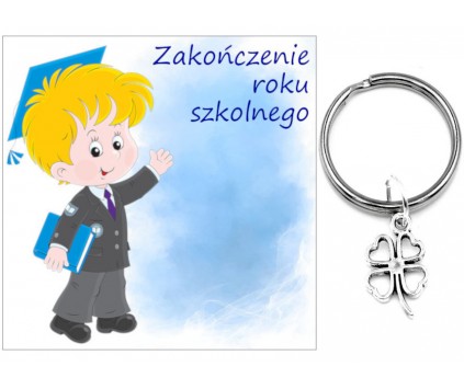 PREZENT ZAKOŃCZENIE ROKU SZKOLNEGO DZIEŃ DZIECKA BRELOK KONICZYNA UCZEŃ