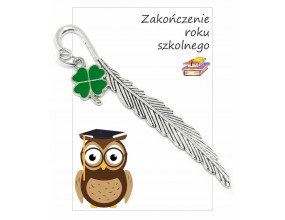 ZAKŁADKA DO KSIĄŻKI PREZENT DLA UCZNIA ZAKOŃCZENIE ROKU SZKOLNEGO KONICZYNA