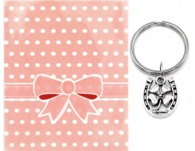 ZAKOŃCZENIE ROKU BRELOCZEK PODKOWA Z KONICZYNKĄ