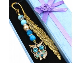 ZAKŁADKA DO KSIĄŻKI SOWA PREZENT DZIEŃ NAUCZYCIELA PODZIĘKOWANIE DZIĘKUJĘ