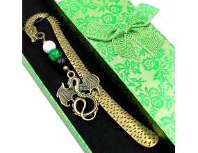 ZAKŁADKA PREZENT NA DZIEŃ NAUCZYCIELA DLA NAUCZYCIELA PODZIĘKOWANIE SMOK