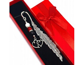 ZAKŁADKA PREZENT NA DZIEŃ NAUCZYCIELA DLA NAUCZYCIELA PODZIĘKOWANIE SERCA