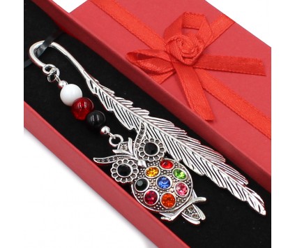 ZAKŁADKA DO KSIĄŻKI SOWA PREZENT DZIEŃ NAUCZYCIELA PODZIĘKOWANIE MIKOŁAJKI