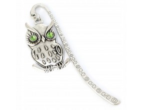 ZAKŁADKA DO KSIĄŻKI DZIEŃ KOBIET SOWA ZIELONA