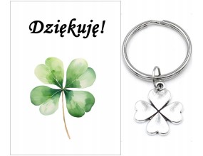 Brelok Breloczek Zakończenie Roku Szkolnego Klasa Szkoła Pamiątka Koniczyna