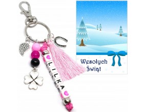 BRELOCZEK BRELOK IMIE PREZENT NA DZIEŃ DZIEWCZYNY PRZEDSZKOLAKA NAUCZYCIELA