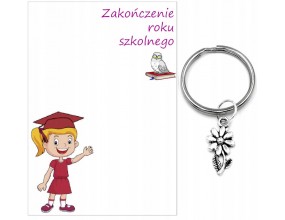 Brelok Breloczek Zakończenie Roku Szkolnego Klasa Szkoła Kwiat