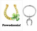 Brelok Breloczek Powodzenia Podkowa Prezent dla Uczniów Rozpoczęcie Roku