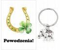 Brelok Breloczek Słoń Powodzenia Prezent dla Ucznia Rozpoczęcie Roku