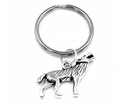 BRELOK WILK DZIEŃ KOBIET BABCI WALENTYNKI PREZENT