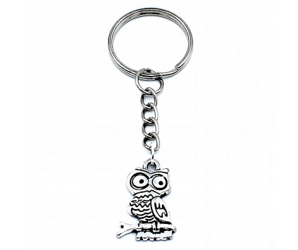 BRELOK SOWA DZIEŃ KOBIET BABCI WALENTYNKI PREZENT