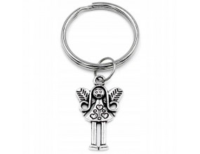 BRELOK ANIOŁEK ŚLUBOWANIE PASOWANIE PREZENT SZKOŁA