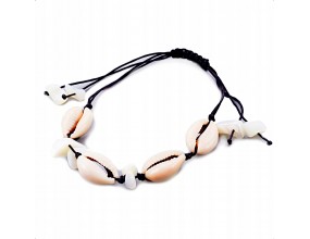 Bransoletka Na rękę Nogę Kostkę Muszle Muszelki Masa Perłowa Lato Wakacje