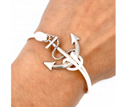 Bransoletka Sznurkowa Na Rękę Kotwica Lato Wakacje Plaża