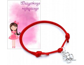 BRANSOLETKA IMIE PREZENT NA DZIEŃ DZIEWCZYNY DZIEŃ PRZEDSZKOLAKA SZKOŁA