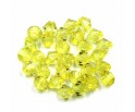 Koraliki Szlifowane Diamenciki 6mm 200szt Żółte