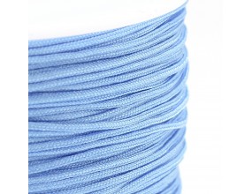 SZNUREK JUBILERSKI NYLONOWY DO BRANSOLETEK 1mm NIEBIESKI 10m