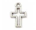 ZAWIESZKA KRZYŻ KRZYŻE DO RÓŻAŃCA BRANSOLETKI KRZYŻYK KONTUR 17mm 10szt