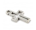 ZAWIESZKA KRZYŻ KRZYŻE DO RÓŻAŃCA BRANSOLETKI KRZYŻYK KONTUR 17mm 10szt
