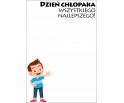 Brelok Breloczek Prezent Dzień Chłopaka Koniczyna Chłopiec Upominek Uczeń