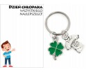 Brelok Breloczek Prezent Dzień Chłopaka Koniczyna Koszulka Upominek Uczeń