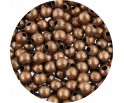 Kulki Kuleczki Dystansowe Przekładki 4mm do Biżuterii Miedziane / Rude 50sz