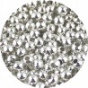 Kulki Kuleczki Dystansowe Przekładki 3mm do Biżuterii Metalowe Srebrne 50sz