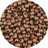 Kulki Kuleczki Dystansowe Przekładki 3mm do Biżuterii Miedziane / Rude 50sz