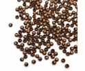 Kulki Kuleczki Dystansowe Przekładki 3mm do Biżuterii Miedziane / Rude 50sz