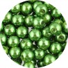 KORALIKI SZKLANE PERŁY PEREŁKI PERŁA KULKI 8mm ZIELONY 50szt
