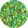 Koraliki Szklane Drobne SEEDS 20gr 1500szt do Bransoletki Dekoracji Zielone