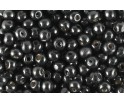KORALIKI DREWNIANE DREWNO CZARNY 6mm 150szt