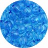 KORALIKI AKRYLOWE TRANSPARENTNE KULE KULKI NIEBIESKIE 8mm 50szt