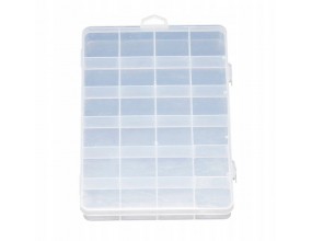 Organizer na koraliki pudełko 24 przegrody 19x13cm