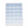 Organizer na koraliki pudełko 24 przegrody 19x13cm