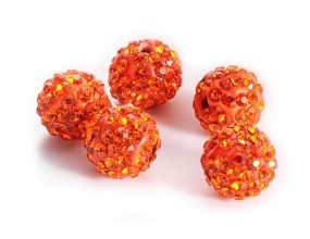 KORALIKI SHAMBALLA kula 10mm k. hiacynt