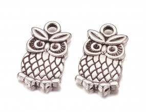 Koraliki ozdobne 8mm granatowe 10szt akrylowe